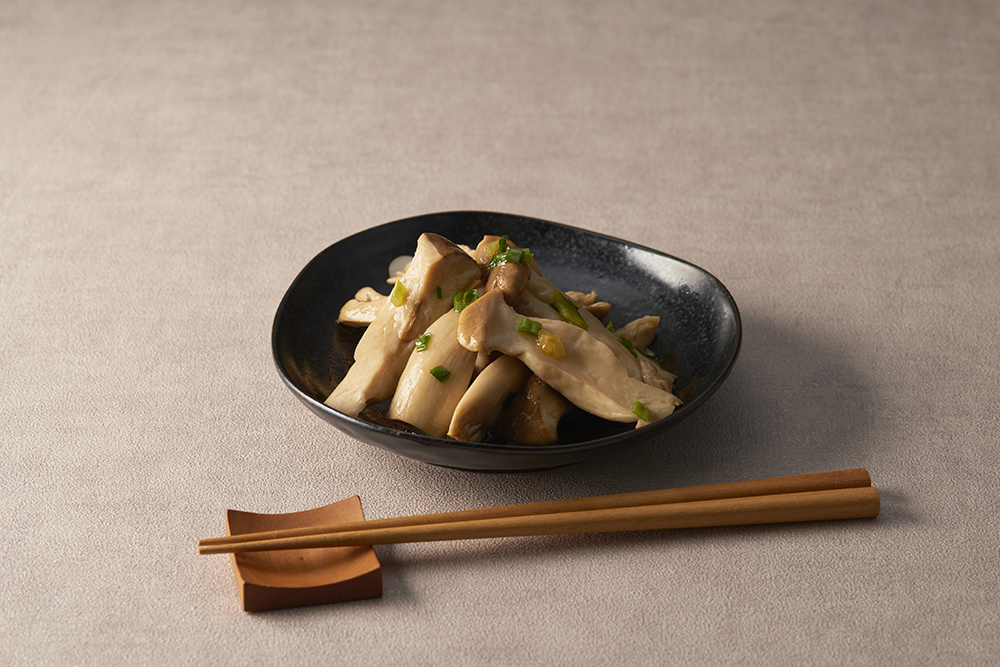 【漬物レシピ】まき割りエリンギの中華風ご飯