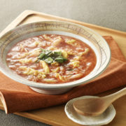 【漬物レシピ】冬の定番！あったかふわふわキムチ雑炊