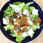 【漬物レシピ】すぐできちゃう！ピリ辛大豆ミンチでお豆腐サラダ